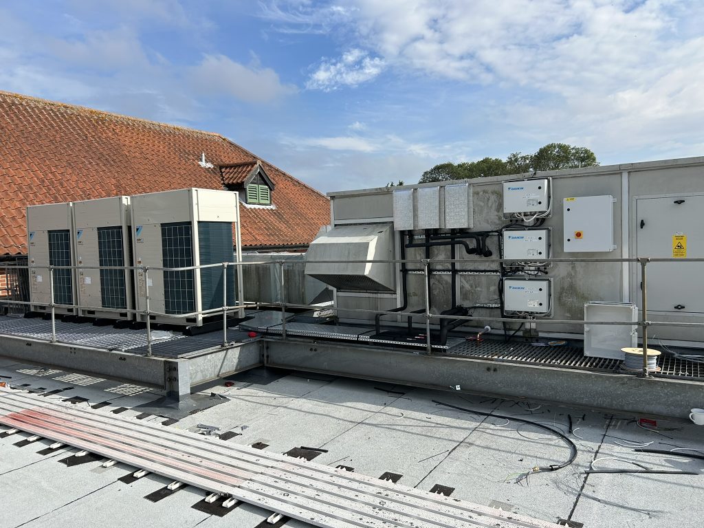 Upgraded HVAC system completed by ICH Services at Waitrose Saxmundham