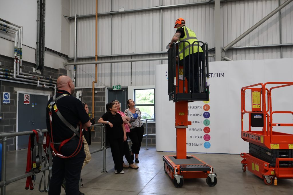 ICH Staff having practical training at Horizon Platforms