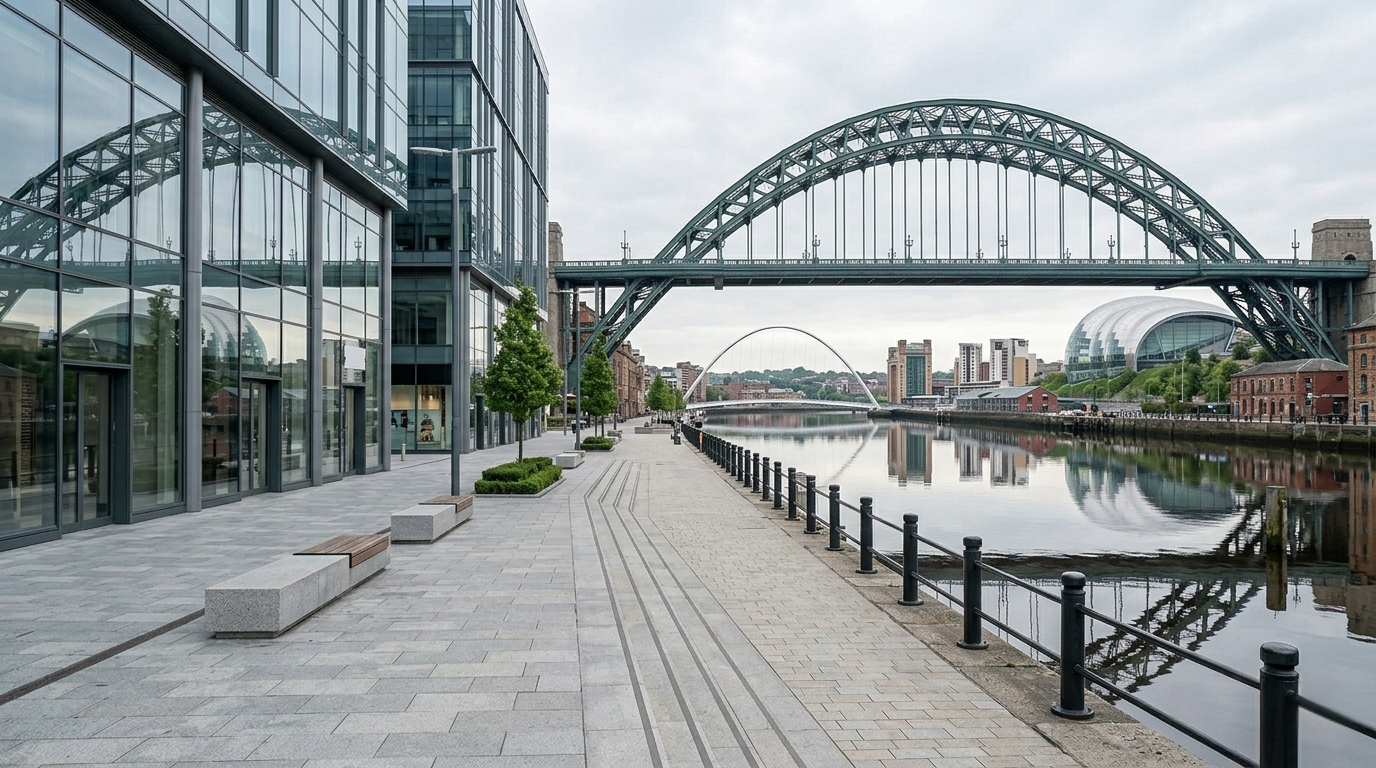 Photo of Newcastle Quayside- ICH Facilities Management