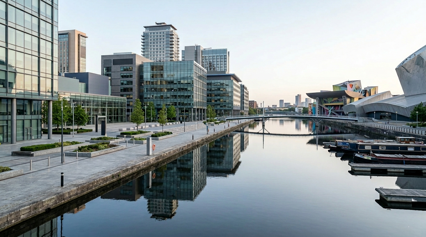Photo of Spinningfields, Manchester city centre - ICH Facilities Management