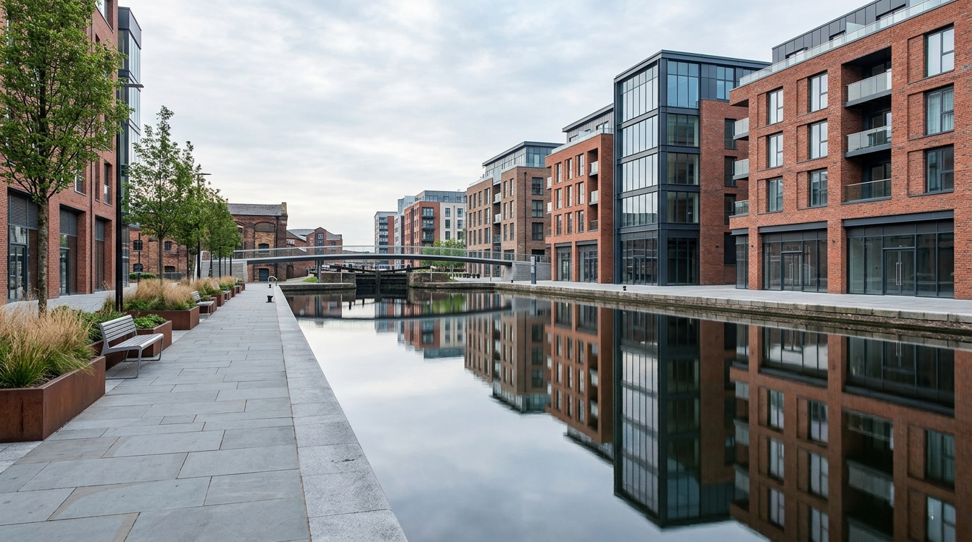 Photo of Leeds around South Bank Waterfront - ICH Facilities Management