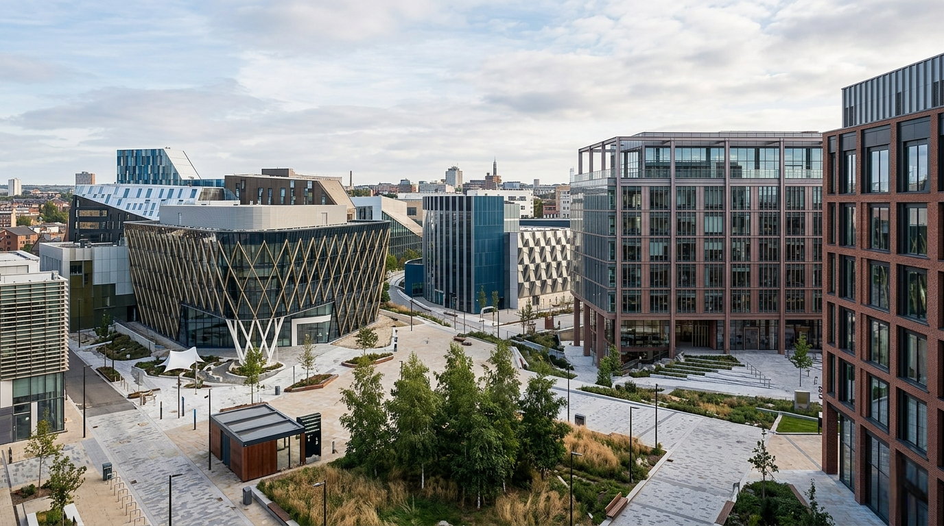Photo of Newcastle Helix innovation district - ICH Facilities Management