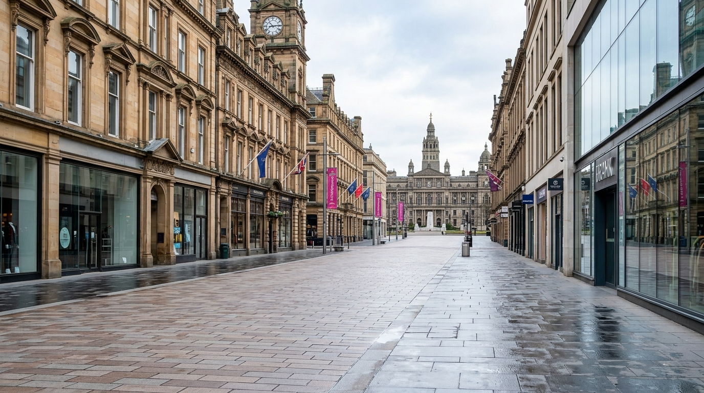 Photo of Glasgow city centre - ICH Facilities Management