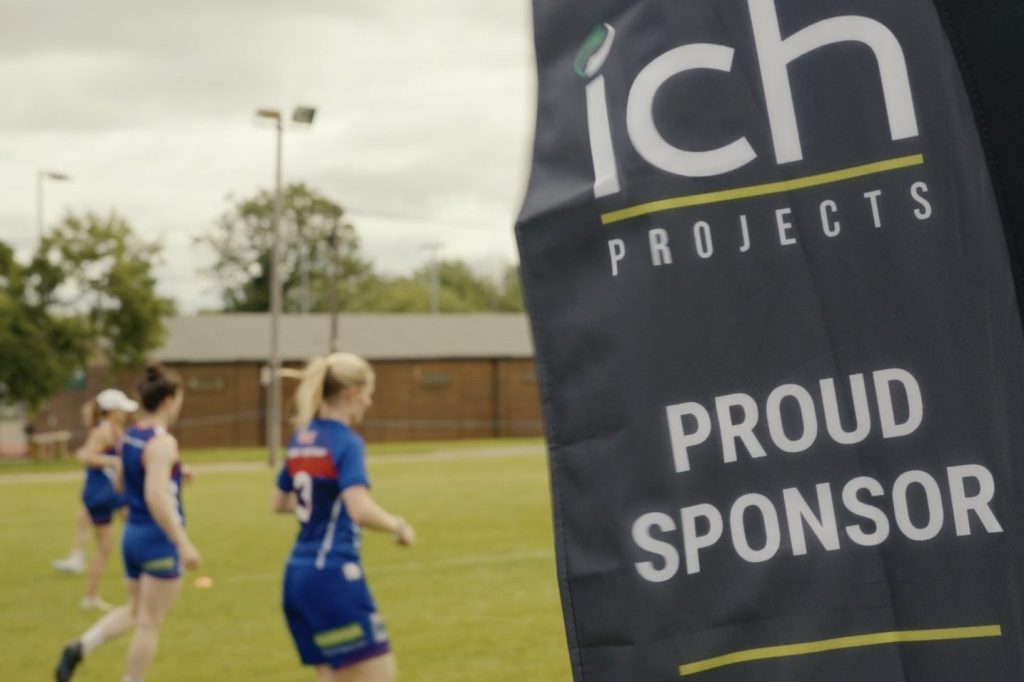 ICH Projects Sponsors GB Women’s Open Tag Rugby Team